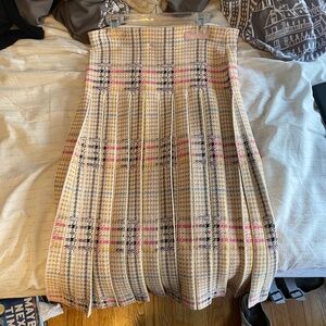 Apparalel Summer Plaid Skirt